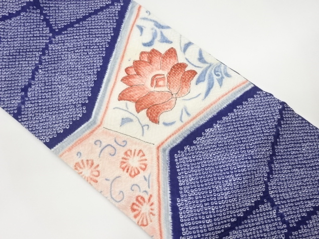 JAPANESE NAGOYA OBI / SHIBORI / KANOKO PATTERN